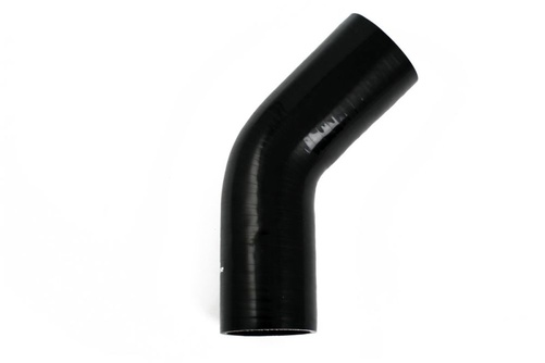 Silicone hose 45 degree 3,5" (89mm)