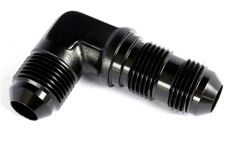 AN6 bulkhead fitting 90 °