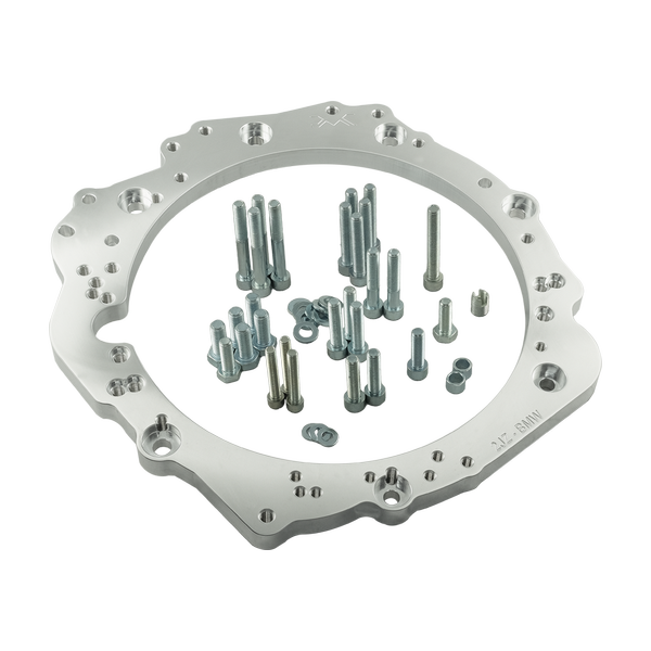 PMC Adapter kit Toyota JZ 1JZ 2JZ - manual BMW M57 / E46 S54 M3 - 240mm / 9.45"