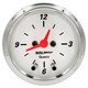 2-1/16" Clock, 12 Hour, Arctic White