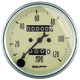 3-1/8" Speedometer, 0-120 Mph, Antique Beige