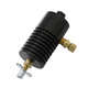 Particle Trap Kit, Exhaust Pressure, Aluminum, Black