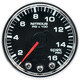 2-1/16" Nitrous Pressure, 0-1600 Psi, Spek-Pro, Black/Chrome